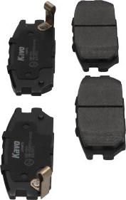 Kavo Parts KBP-5511 - Brake Pad Set, disc brake autospares.lv