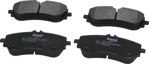 Kavo Parts KBP-10041 - Brake Pad Set, disc brake autospares.lv