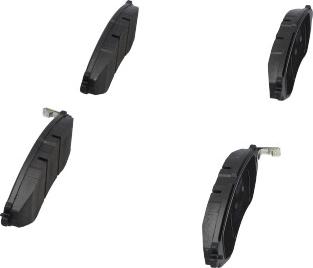 Kavo Parts KBP-1001 - Brake Pad Set, disc brake autospares.lv