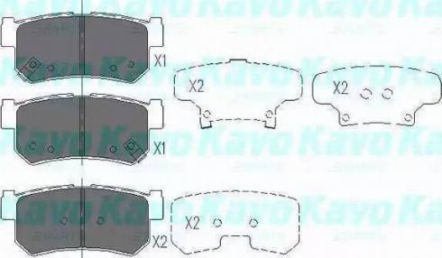 Magneti Marelli 363700201615 - Brake Pad Set, disc brake autospares.lv