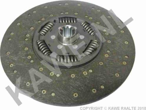 Kawe 4252 - Clutch Disc autospares.lv