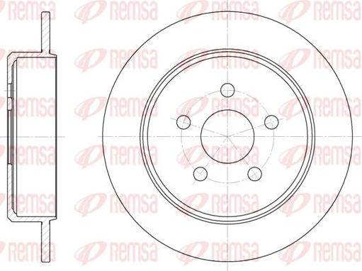 Kawe 6901 00 - Brake Disc autospares.lv