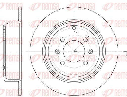 DriveTec DM2873 - Brake Disc autospares.lv