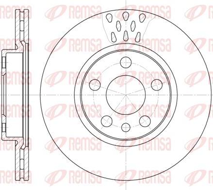 Kawe 6442 11 - Brake Disc autospares.lv