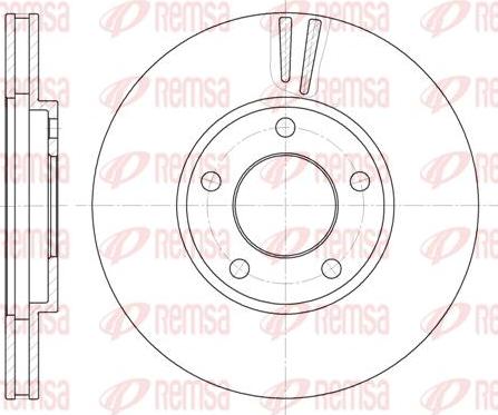 Kawe 6419 10 - Brake Disc autospares.lv