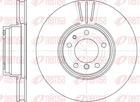 Kawe 6594 10 - Brake Disc autospares.lv