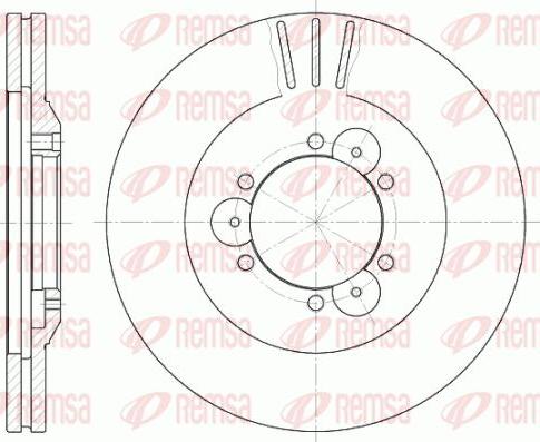 Necto WN1042 - Brake Disc autospares.lv