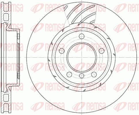 Swag 20 94 3970 - Brake Disc autospares.lv