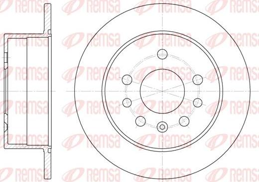 ATE 24 1110 0249 1 - Brake Disc autospares.lv