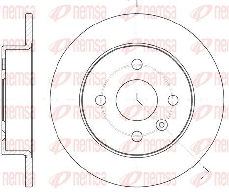 Kawe 6570 00 - Brake Disc autospares.lv