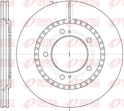 Kawe 6699 10 - Brake Disc autospares.lv