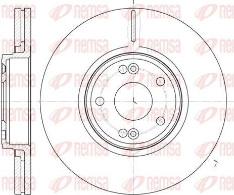 Kawe 66.1210 - Brake Disc autospares.lv