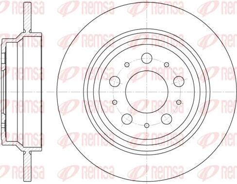 Kawe 6620 00 - Brake Disc autospares.lv