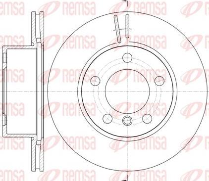 Kawe 61448 10 - Brake Disc autospares.lv