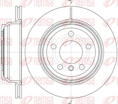 Wagner BD180127 - Brake Disc autospares.lv