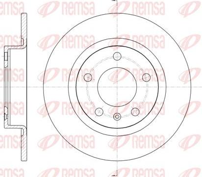 Kawe 61469 00 - Brake Disc autospares.lv