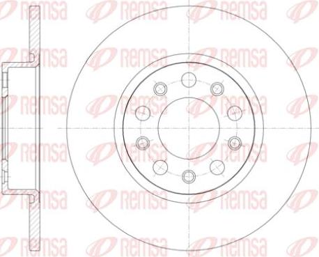 Kawe 61426 00 - Brake Disc autospares.lv