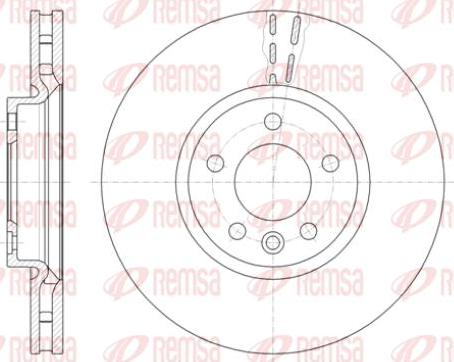 Kawe 61420 10 - Brake Disc autospares.lv