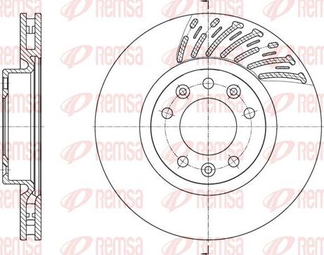 Kawe 61556 10 - Brake Disc autospares.lv