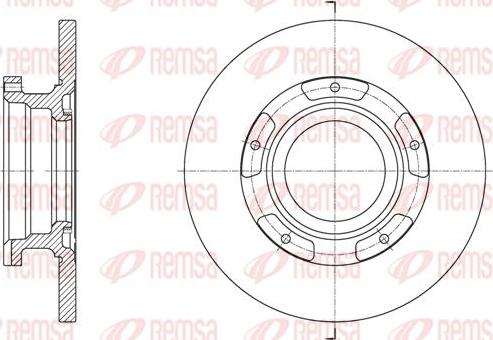 Kawe 61564 00 - Brake Disc autospares.lv