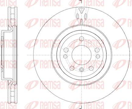 Kawe 61576 10 - Brake Disc autospares.lv