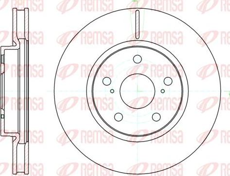 Japko 602007 - Brake Disc autospares.lv