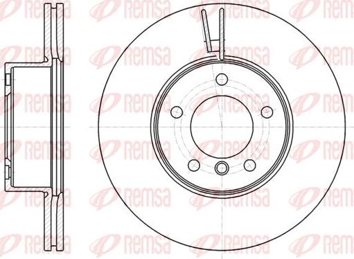 Kawe 61194 10 - Brake Disc autospares.lv