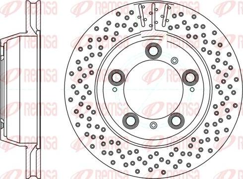 Kawe 61146 10 - Brake Disc autospares.lv