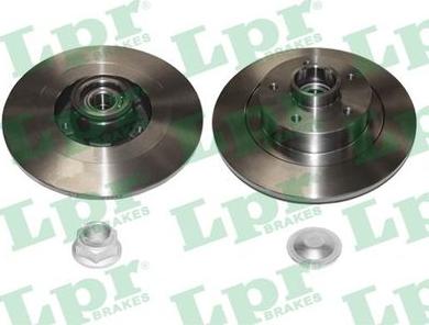 Kawe 61859 20 - Brake Disc autospares.lv