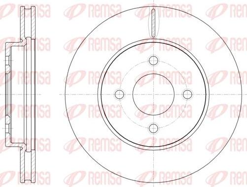 Kawe 61850 10 - Brake Disc autospares.lv