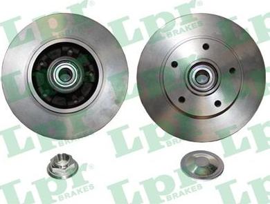 Kawe 61858 20 - Brake Disc autospares.lv