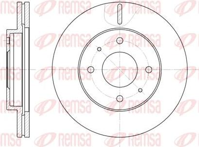 Kawe 6391 10 - Brake Disc autospares.lv