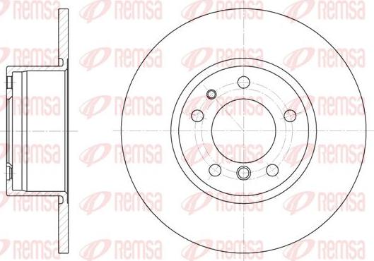 Kawe 6347 00 - Brake Disc autospares.lv