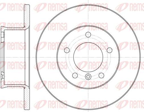 CAR HPD 468 - Brake Disc autospares.lv