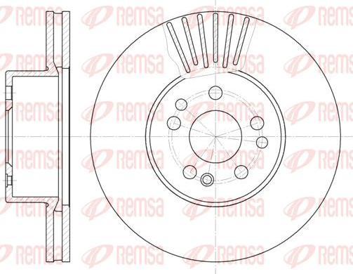 Kawe 6353 10 - Brake Disc autospares.lv