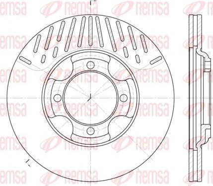 Maxgear 19-2611 - Brake Disc autospares.lv