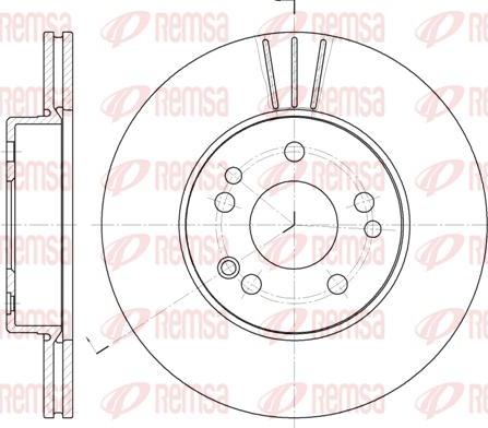 Kawe 6338 10 - Brake Disc autospares.lv