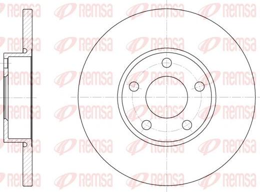 Kawe 6327 00 - Brake Disc autospares.lv