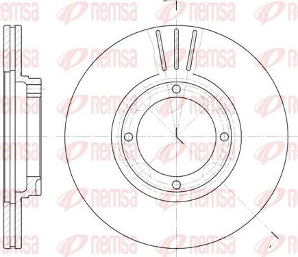 Kawe 6374 10 - Brake Disc autospares.lv