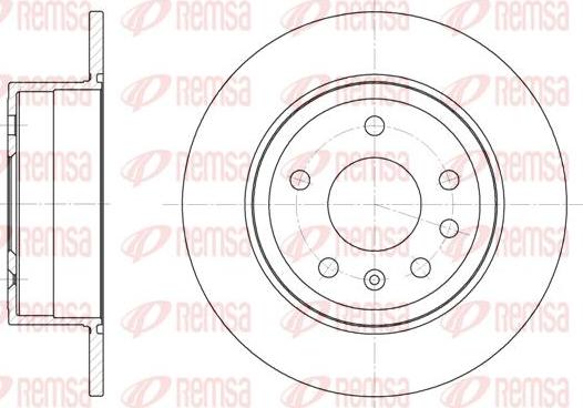 Kawe 6249 00 - Brake Disc autospares.lv