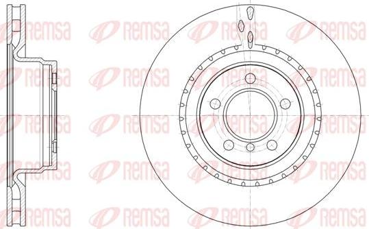 Kawe 62063 10 - Brake Disc autospares.lv