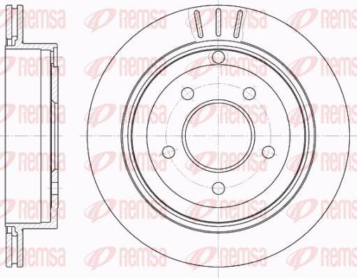 Kawe 62006 10 - Brake Disc autospares.lv