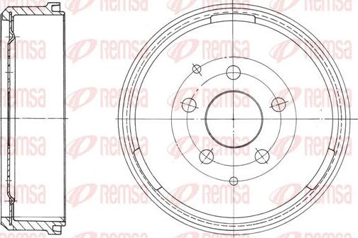 Kawe 62030 00 - Brake Disc autospares.lv