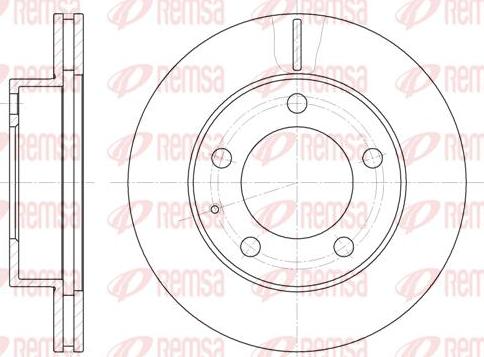 Kawe 6203 10 - Brake Disc autospares.lv