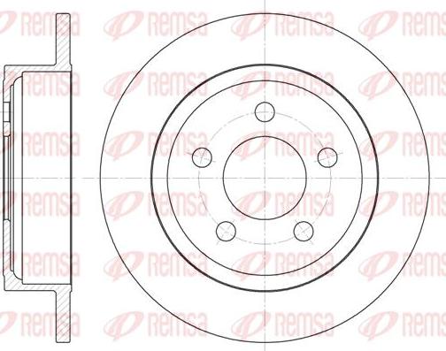 Kawe 62029 00 - Brake Disc autospares.lv