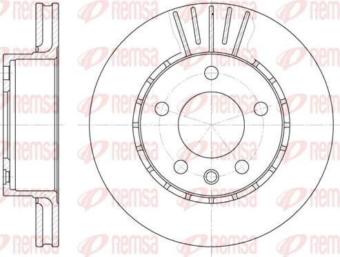 Kawe 6202 10 - Brake Disc autospares.lv