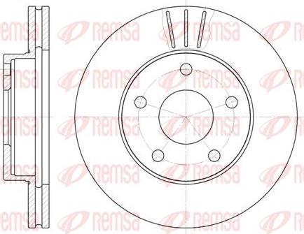 Kawe 62.1410 - Brake Disc autospares.lv