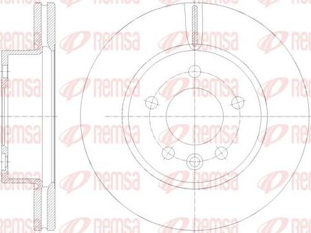 Kawe 62117 10 - Brake Disc autospares.lv