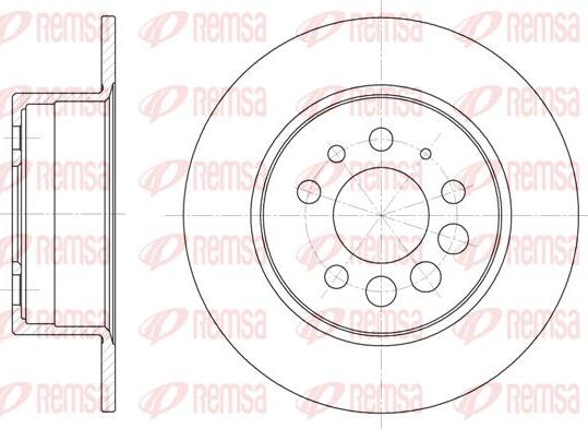 Kawe 6283 00 - Brake Disc autospares.lv