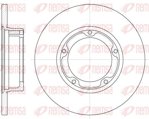 Kawe 6282 00 - Brake Disc autospares.lv